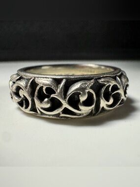 CHROME HEARTS CH Eternity Vine Ring SZ 10.75